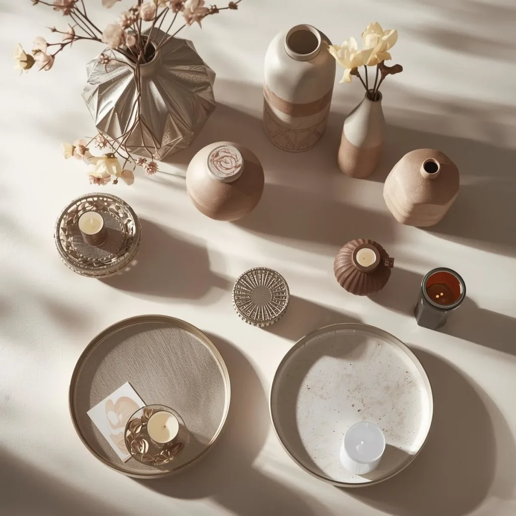 collection of accent decors