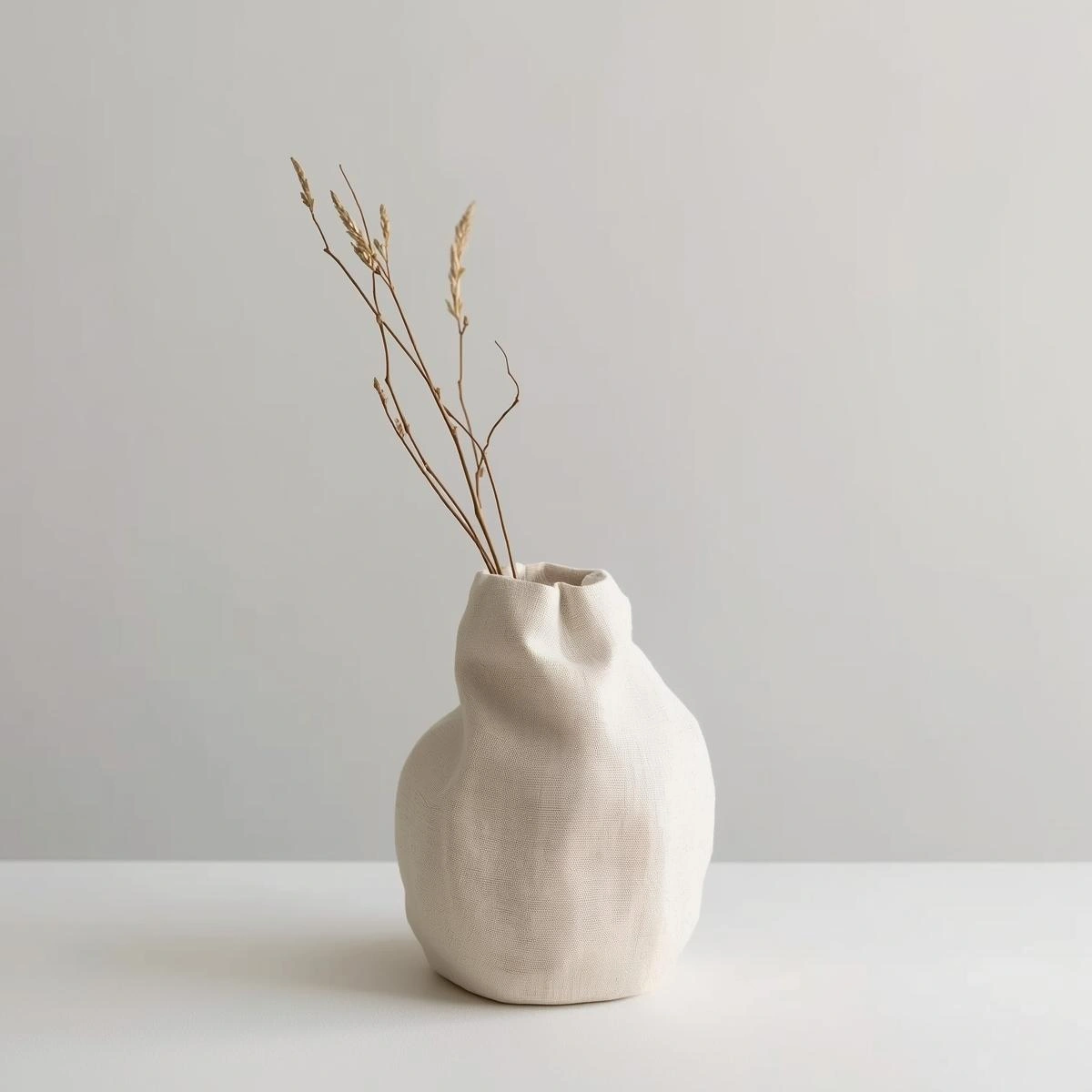 linen vase
